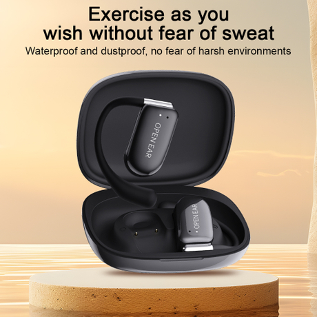 OWS nuevos auriculares inalámbricos de deporte Bluetooth auriculares abiertos impermeables con micrófono auriculares de género