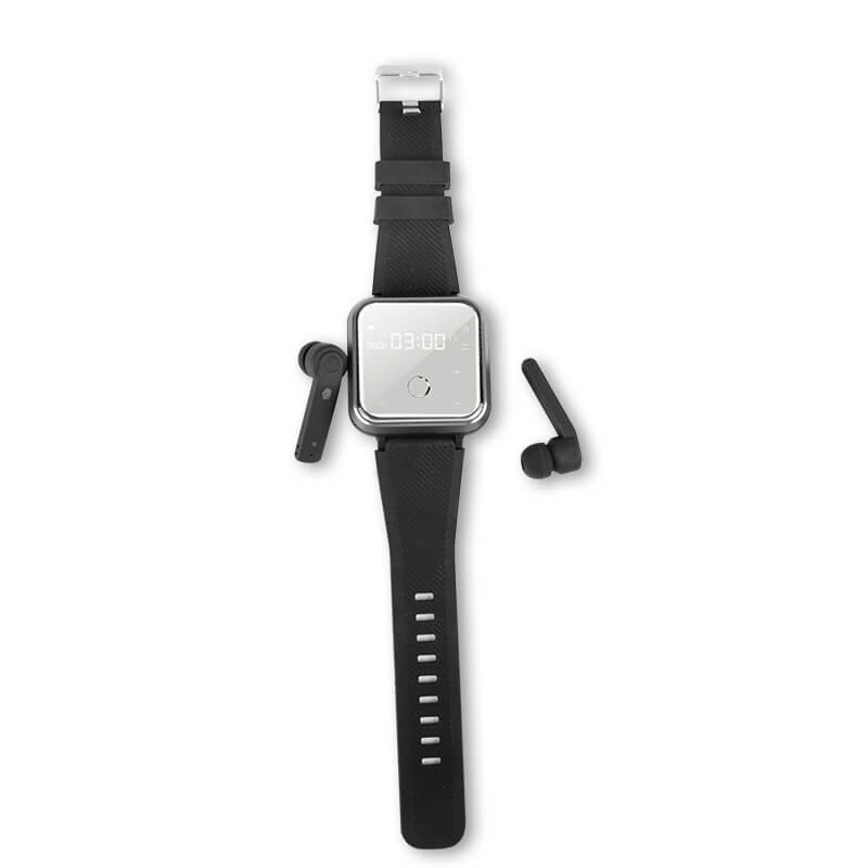 Reloj inteligente con auriculares TWS